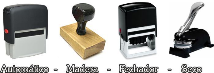 Custom stamps made at Rocco Gráficas · Medellín