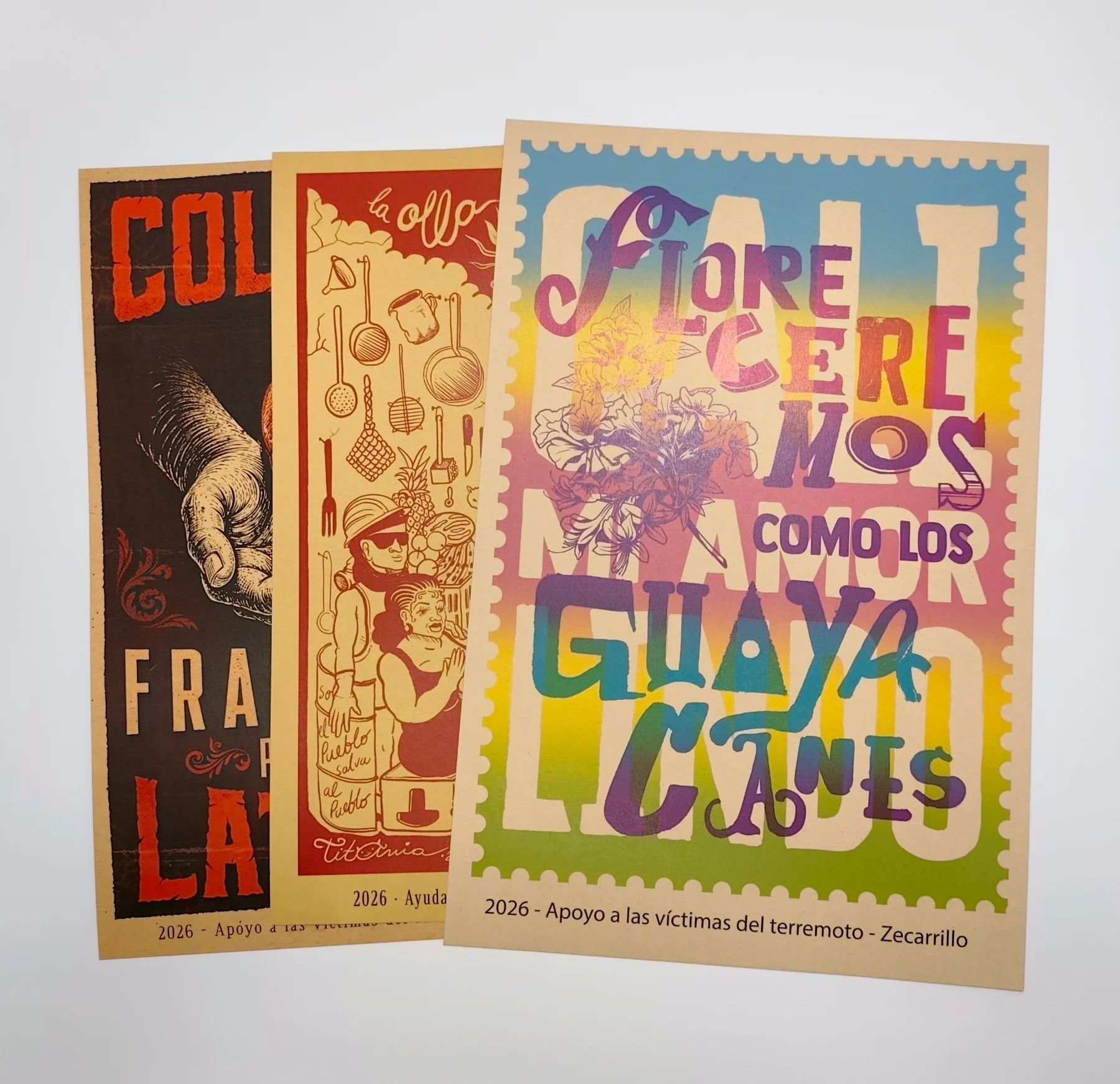 Posters printed at Rocco Gráficas · Medellín