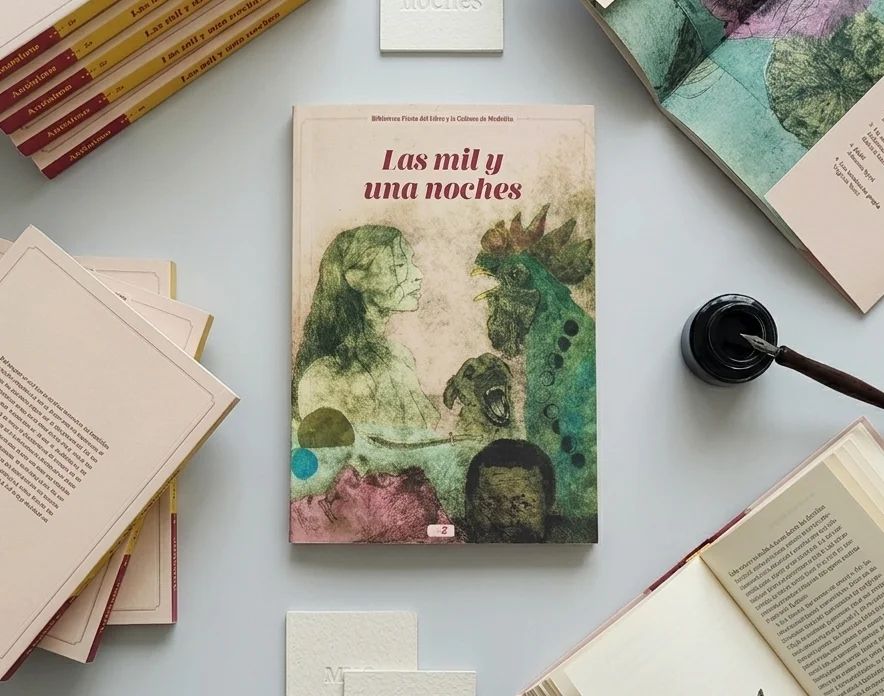Llueve, two-ink dust jacket on kraft paper · Rocco Gráficas · Medellín