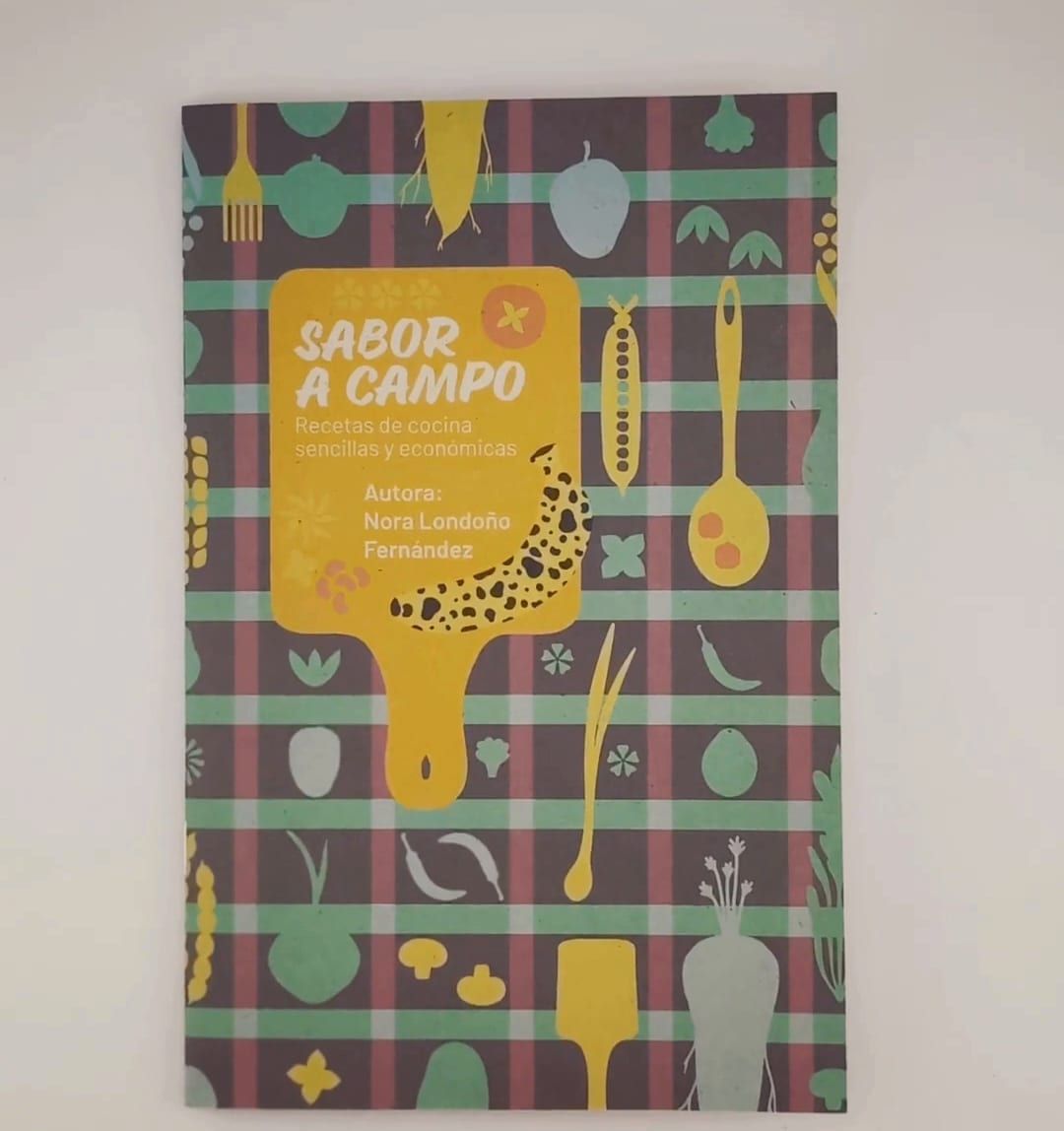 Portada de la revista de recetas Sabor a campo, impresa en Rocco Gráficas