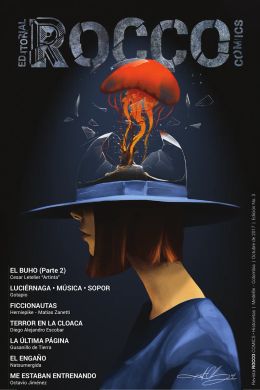 Portada de la edición 3 de Rocco Comics